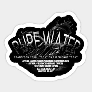 Pure Water Sticker